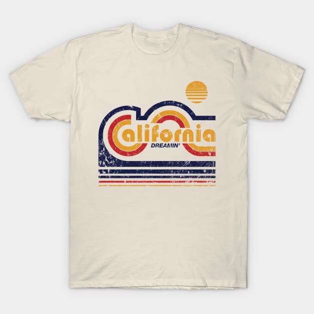 California Dreamin T-Shirt by MindsparkCreative